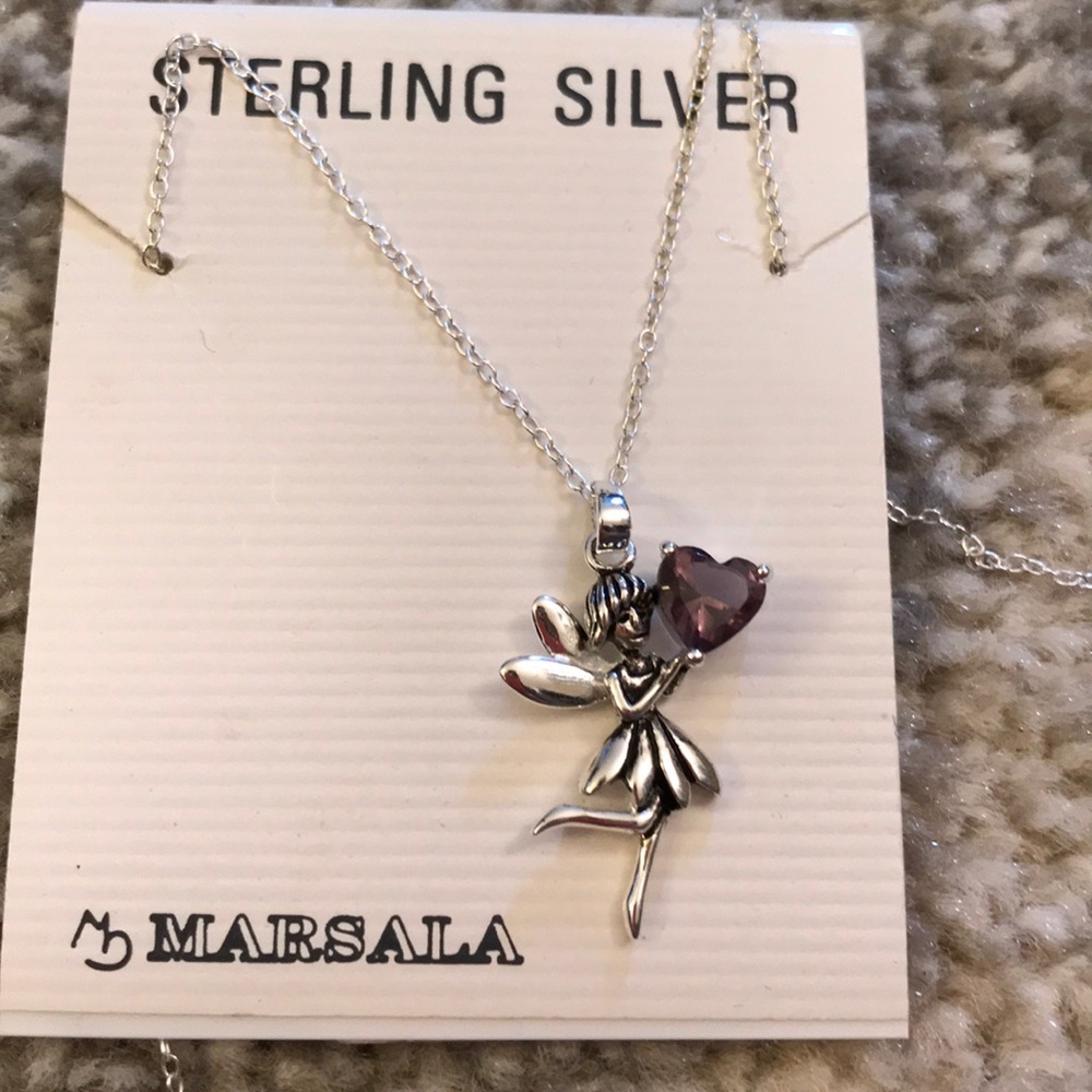 Sterling Silver Fairy Necklace